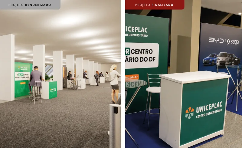 Palco do Juri e Moving Tics Stands